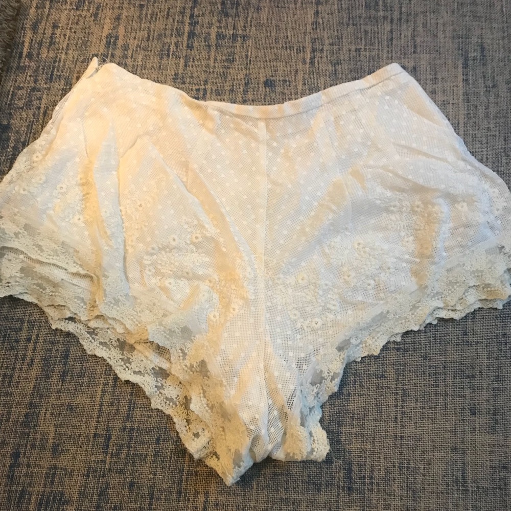 Lace shorts